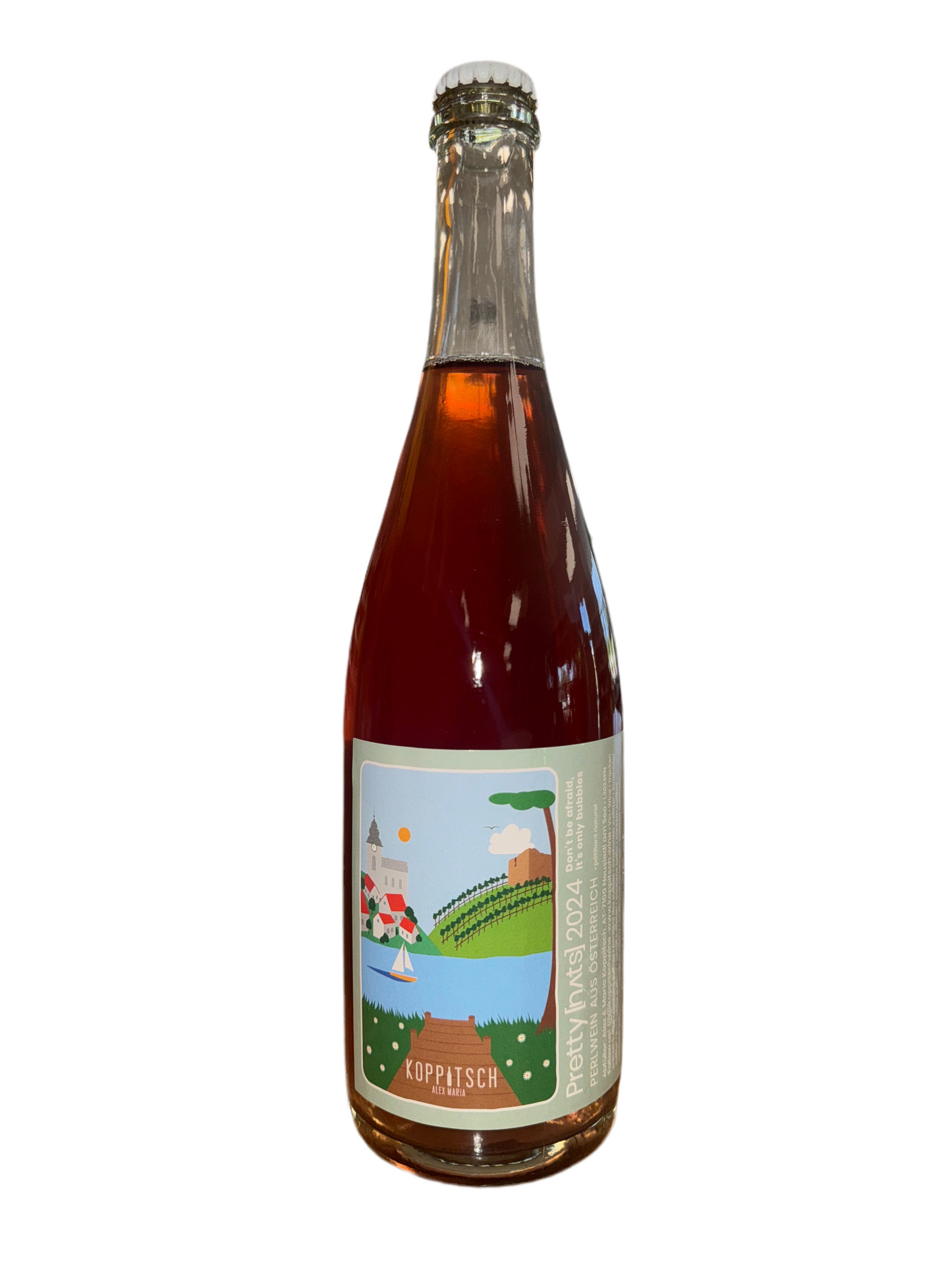 2024 Koppitsch ‘Pretty Nuts’, Rosé Pet-nat Blaüfrankisch + Pinot, Burgenland, Austria