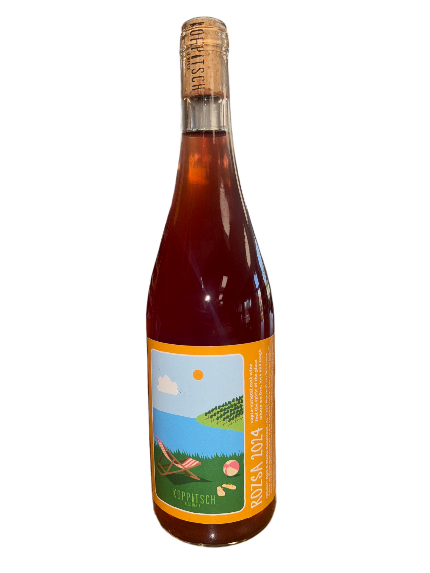 2024 Koppitsch ‘Rosza’, Rosé of Rotburger + Blaüfrankisch, Burgenland, Austria