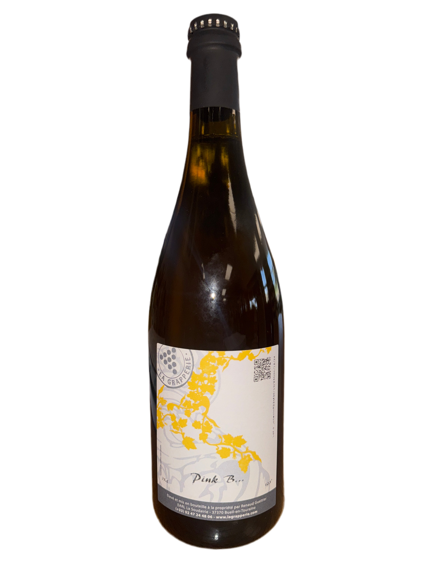 2023 La Grapperie ‘Pink B’, Sparkling Chenin Blanc, Loire, France
