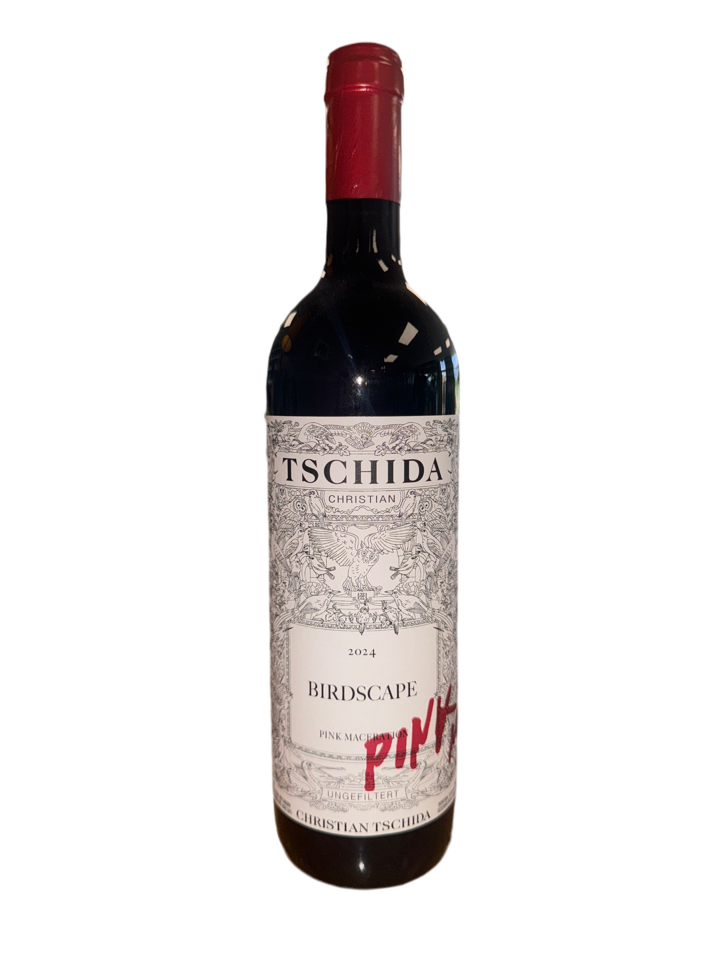 2024 Christian Tschida ‘Birdscape Pink’, Blaüfrankisch/Pinots, Neusiedlersee, Austria