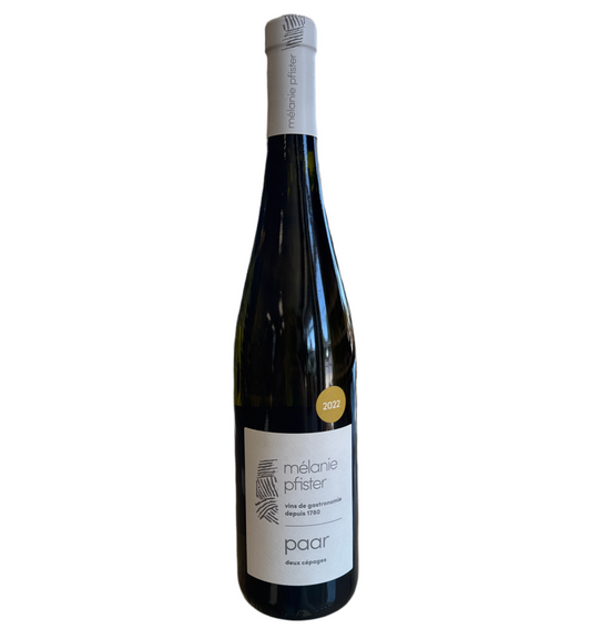 2022 Mélanie Pfister, Paar, Pinot Blanc + Auxerrois, Alsace, France