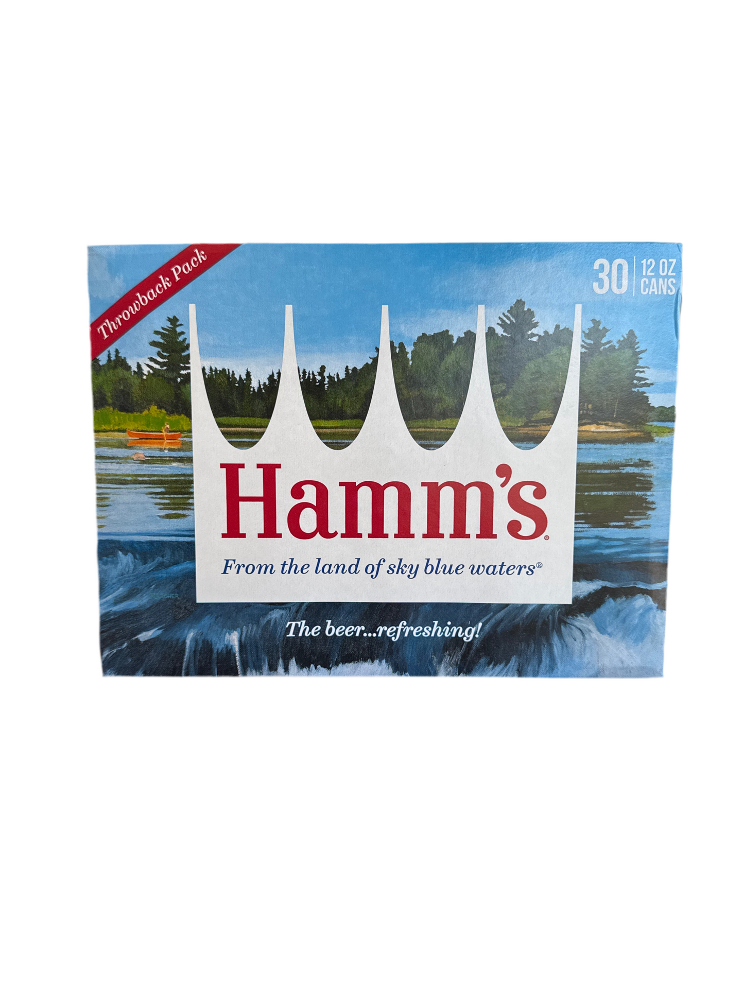Hamm’s, Lager, Milwaukee, Wisconsin - 30 pack cans