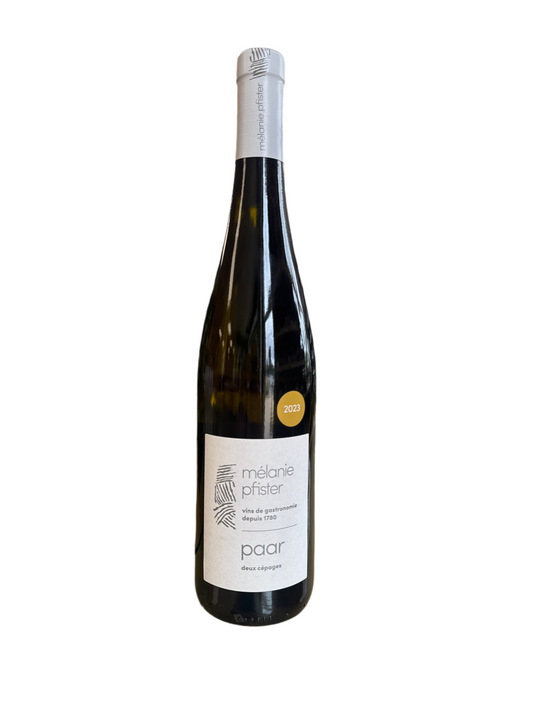 2023 Mélanie Pfister, Paar, Pinot Blanc + Auxerrois, Alsace, France