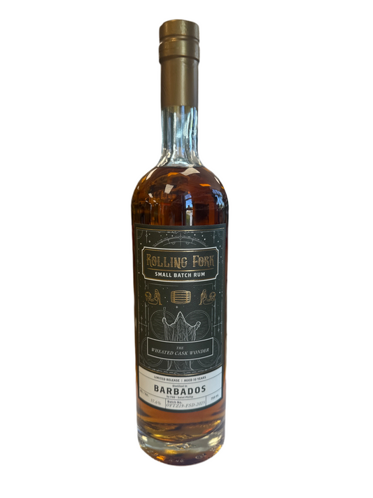 2025 Rolling Fork ‘the Wheated Cask Wonder’, 7yr Foursquare rum aged 2yr in Old Fitzgerald Barrel, Indiana x Kentucky x Barbados