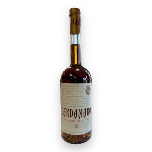 Cardamaro, Blessed Thistle  + Cardoon Amaro, Piedmont, Italy