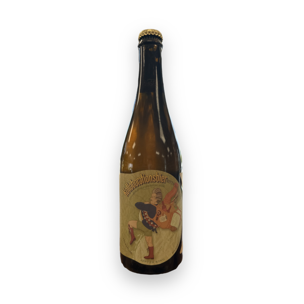 Jester King ‘Kollaborationsbier’, Live Oak Pilsner wort x JK culture | Austin, Texas 750mL (Batch #6)